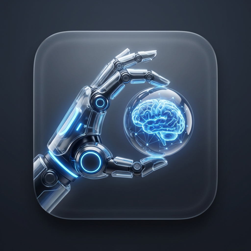 AI Browser Automation and Human-like Interaction Icon